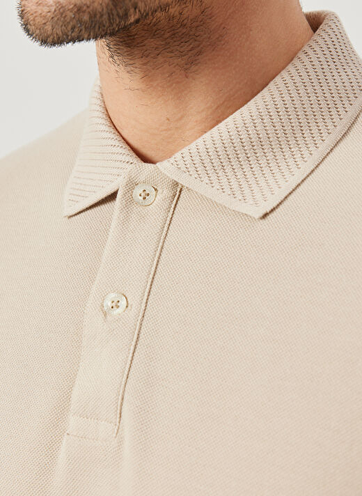Altınyıldız Classics Koyu Sarı Erkek Polo T-Shirt 4A9000000001 4