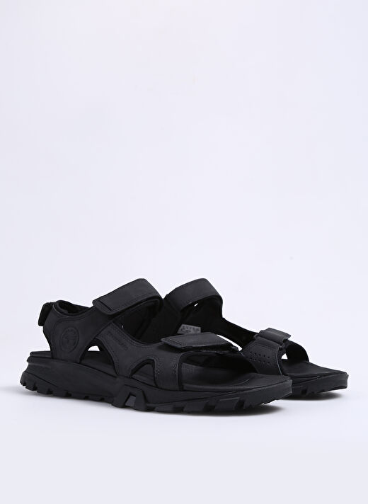 Timberland Siyah Erkek Deri Sandalet TB0A5T5G0151 2