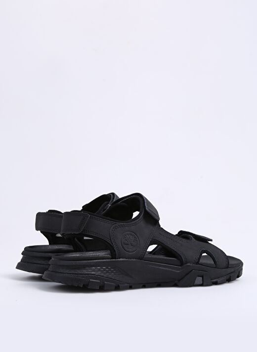 Timberland Siyah Erkek Deri Sandalet TB0A5T5G0151 3