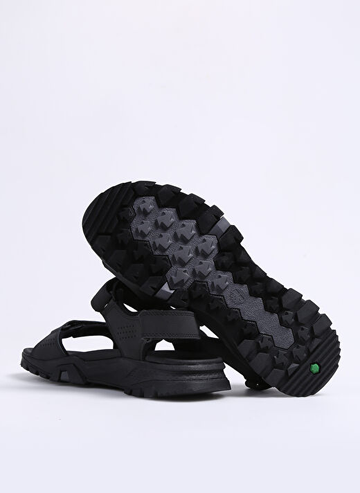 Timberland Siyah Erkek Deri Sandalet TB0A5T5G0151 4