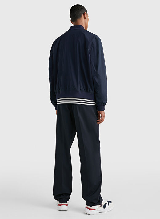 Tommy Hilfiger Mavi Dik Yaka Erkek İnce Mont MW0MW31338DW5  4