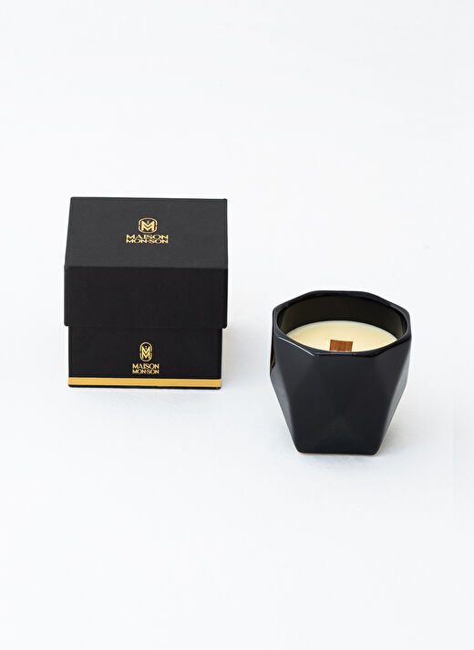 Maison Monson Moi Black Luxury Candle Spicy Kokulu Mum 1