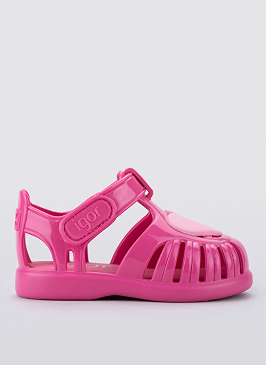 Igor Fuşya Kız Bebek Sandalet S10310 TOBBY GLOSS LOVE       2