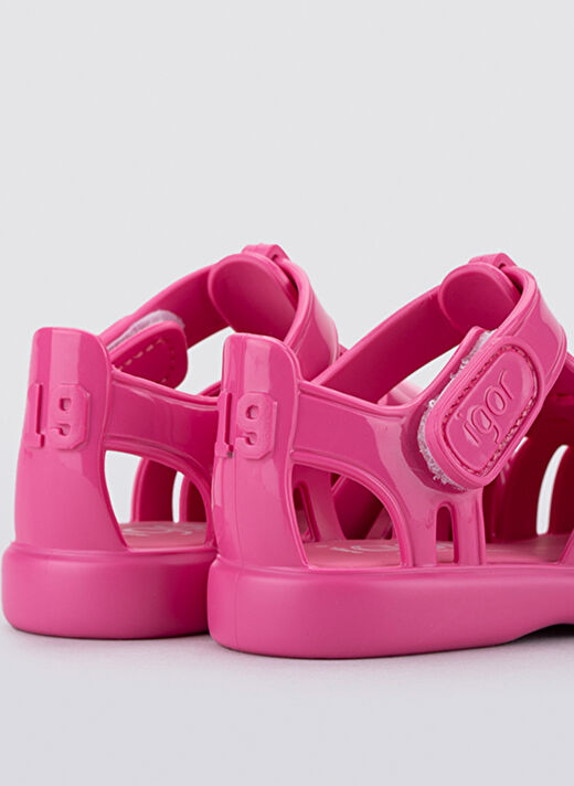 Igor Fuşya Kız Bebek Sandalet S10310 TOBBY GLOSS LOVE       4