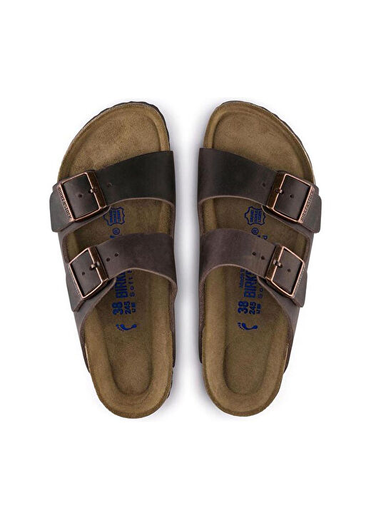 Birkenstock Kahverengi Erkek Deri Terlik 452763 3