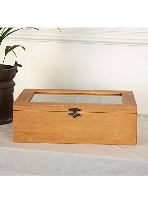 By Pallette Cursa Ahşap Çay Kutusu  1