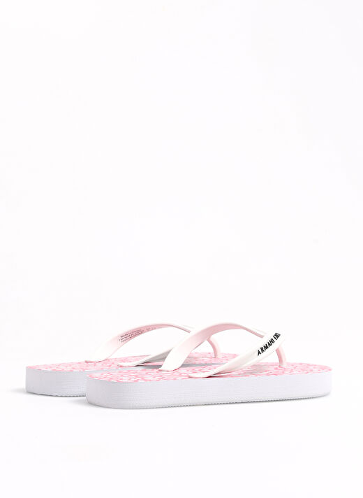 Armani Exchange Beyaz-Pembe Kadın Sandalet XDQ010XV700S606 3
