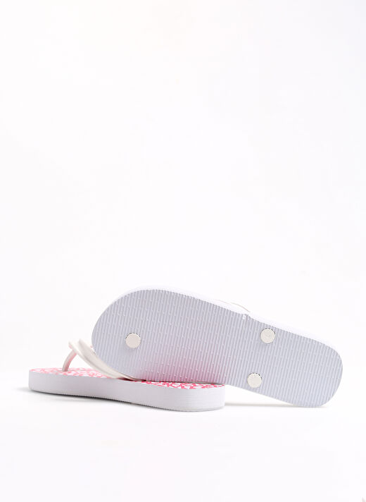 Armani Exchange Beyaz-Pembe Kadın Sandalet XDQ010XV700S606 4