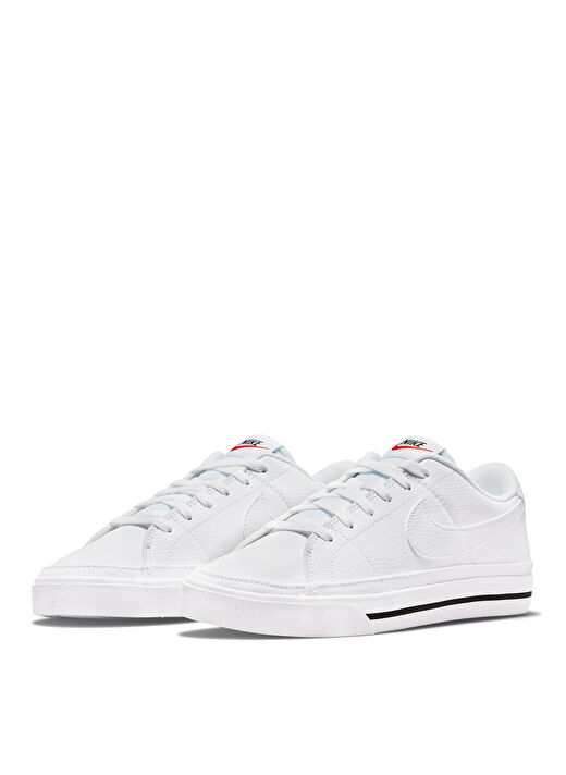 Nike DH3161-101 WMNS NIKE COURT LEGACY N Beyaz Kadın Yürüyüş Ayakkabısı 3