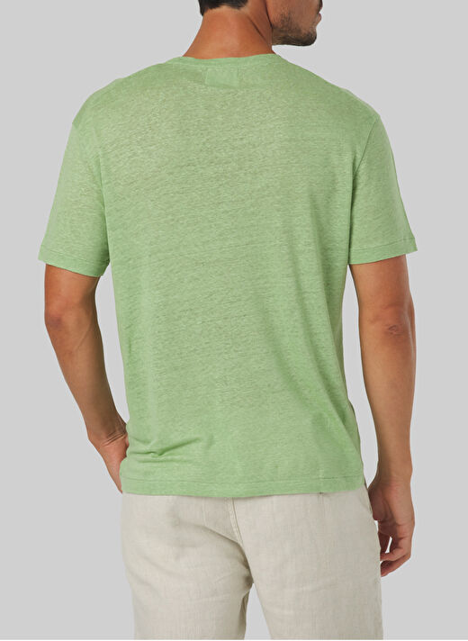 Mr. Mood Bisiklet Yaka Açık Haki Erkek T-Shirt Mr Figui 2