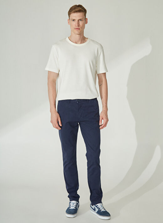 Beymen Business Normal Bel Normal Paça Normal Lacivert Erkek Pantolon 4B0123200096 2