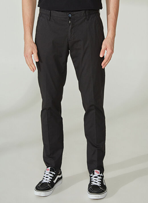 AT.P.CO Normal Bel Normal Paça Slim Fit Siyah Erkek Pantolon A261DAN78TC506/TB 2