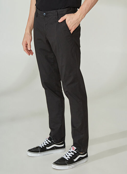 AT.P.CO Normal Bel Normal Paça Slim Fit Siyah Erkek Pantolon A261DAN78TC506/TB 3