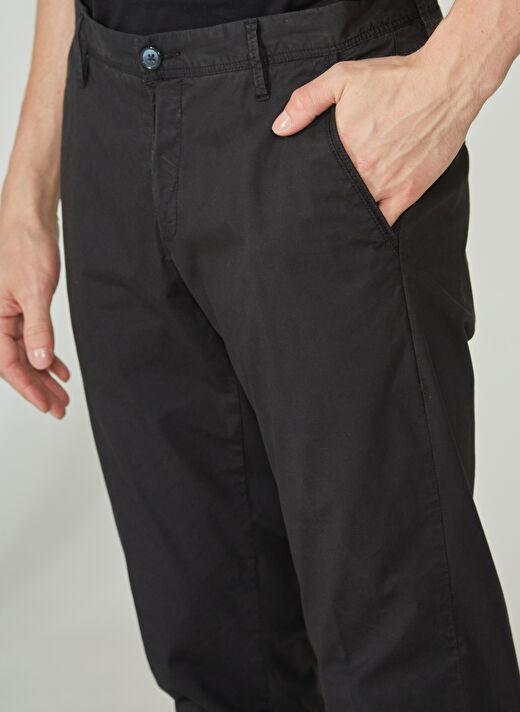 AT.P.CO Normal Bel Normal Paça Slim Fit Siyah Erkek Pantolon A261DAN78TC506/TB 4