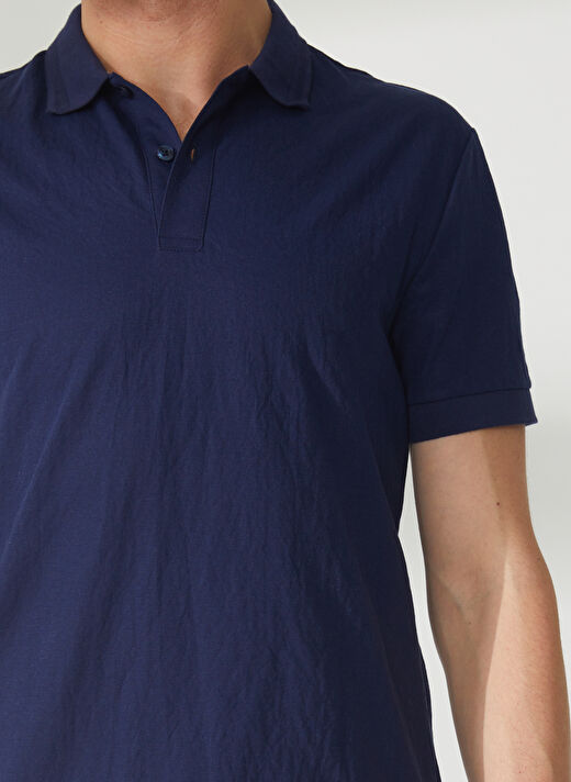 AT.P.CO Lacivert Erkek Polo T-Shirt A265P75343- 4