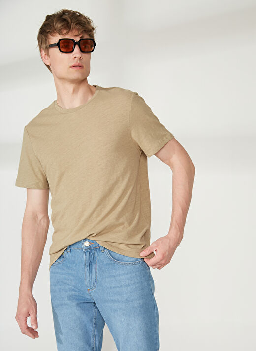 AT.P.CO Bisiklet Yaka Yeşil Erkek T-Shirt A266T32748-2 3