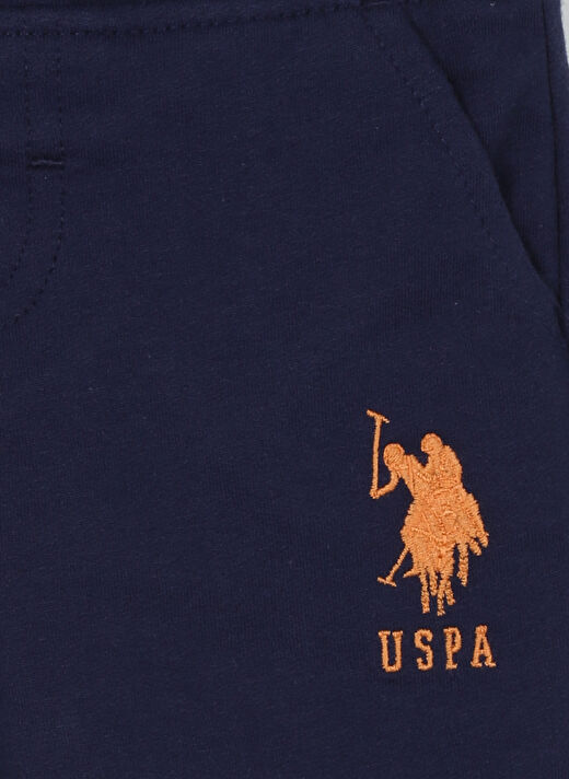 U.S. Polo Assn. Lacivert Erkek Bebek Diz Üstü Düz Kapri PAREIY023-B    3