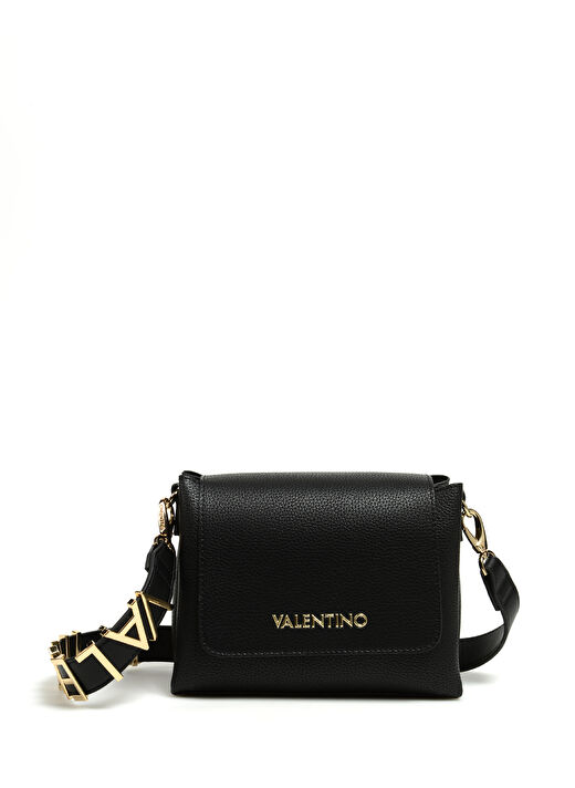 Valentino Siyah Kadın 21,5x15x10 cm Çapraz Çanta VBS5A806001 1