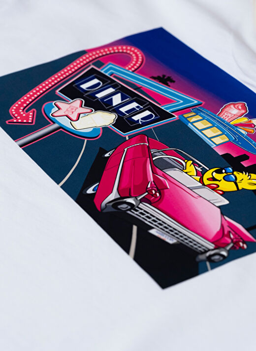 Haribo Baskılı Beyaz Erkek Çocuk T-Shirt HRBTXT007 4