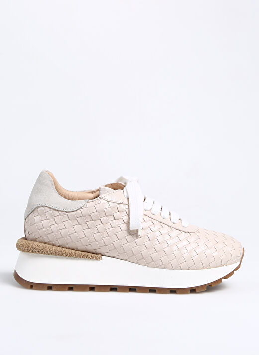 Laura Bellariva Bej Kadın Sneaker 8510B  1