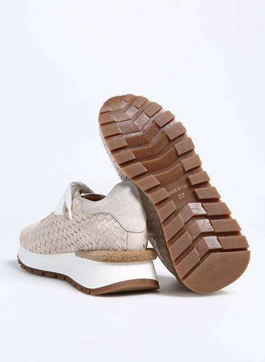 Laura Bellariva Bej Kadın Sneaker 8510B  4