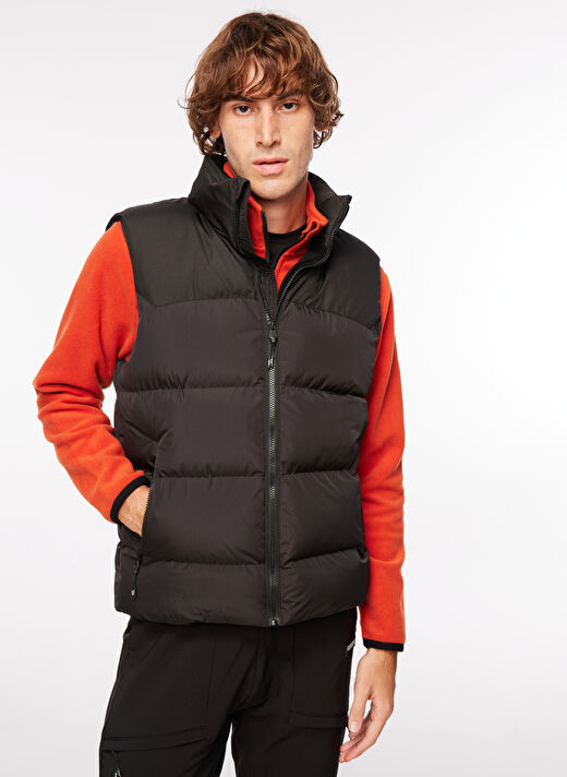 People By Fabrika Mint Kadın Kapüşonlu Normal Kalıp Puffer Mont PUFFW22-07   2