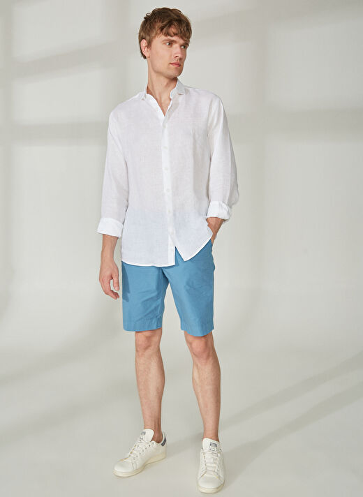 Murphy&Nye Mavi Erkek Şort AMALFI SHORT    2