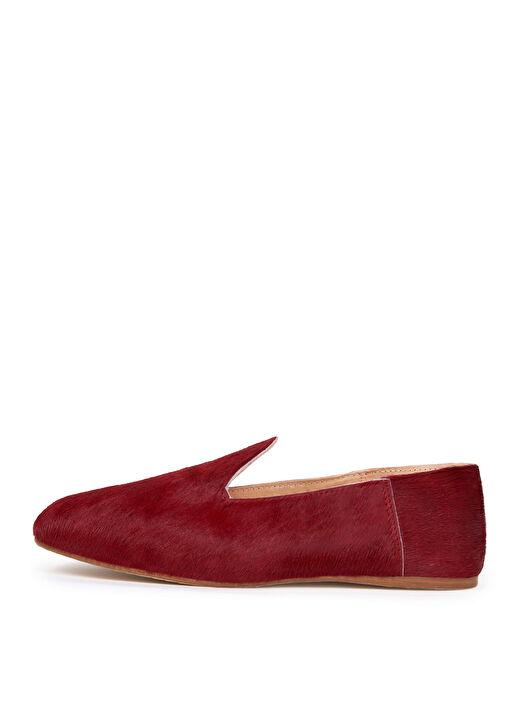 Osay Kırmızı Kadın Deri Loafer LA CHILI RED 1