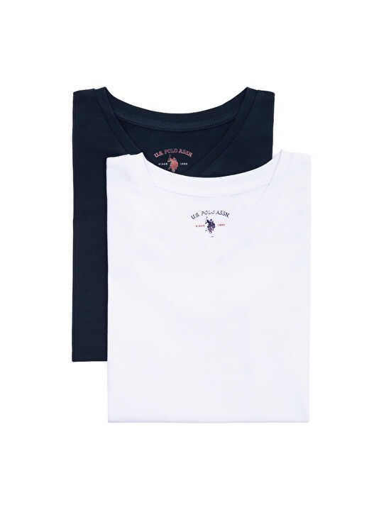 U.S. Polo Assn. Beyaz Erkek Çocuk Fanila US1385 4