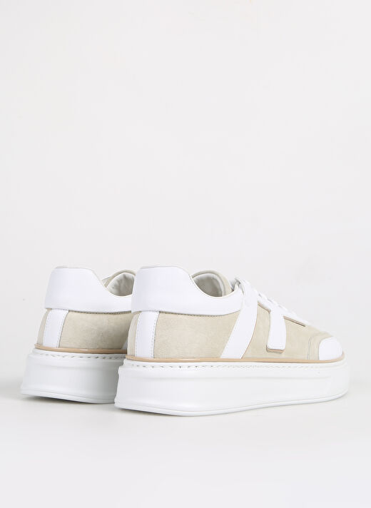 Fabi Beyaz-Bej Erkek Sneaker FU0828.B00ZIP82N 3