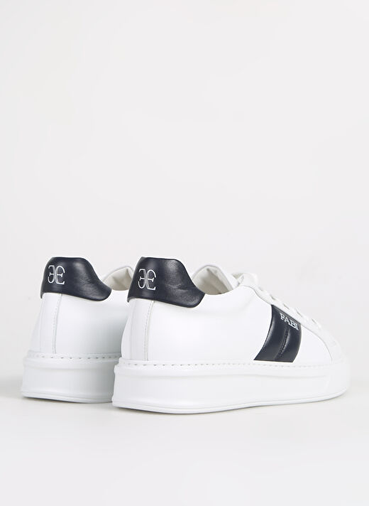 Fabi Beyaz-Siyah Erkek Deri Sneaker FU0456.B04ZIP18N 4