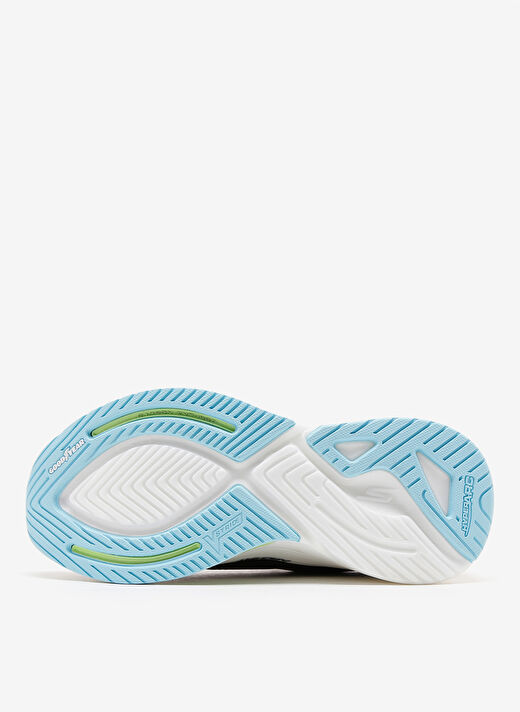 Skechers 125129 BKLB GO WALK DİSTANCE WALKER Açık Mavi - Siyah Kadın Koşu Ayakkabısı 4