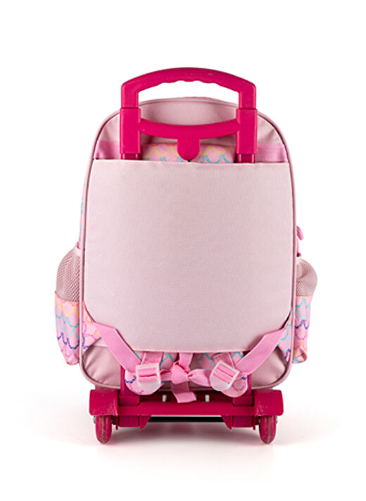 Pembe Kız Çocuk 26x53x0 cm Çekçekli Çanta MY LITTLE PONNY 3D SUNNY 4