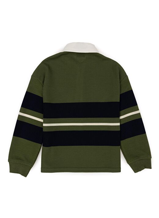 U.S. Polo Assn. Yeşil Erkek Çocuk Sweatshirt JEGAKIDS  2