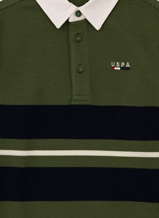 U.S. Polo Assn. Yeşil Erkek Çocuk Sweatshirt JEGAKIDS  3