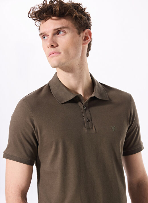 Fabrika Açık Yeşil Erkek Regular Fit Polo T-Shirt LEGOLAS Y   2