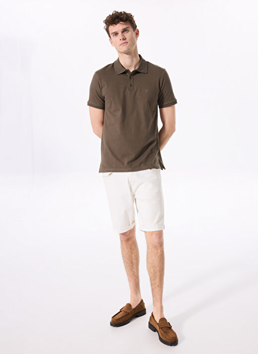 Fabrika Açık Yeşil Erkek Regular Fit Polo T-Shirt LEGOLAS Y   3