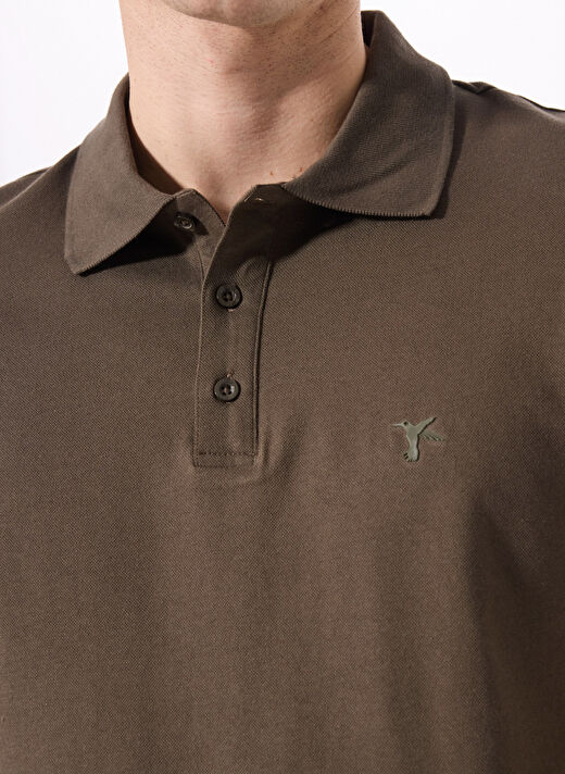 Fabrika Açık Yeşil Erkek Regular Fit Polo T-Shirt LEGOLAS Y   4