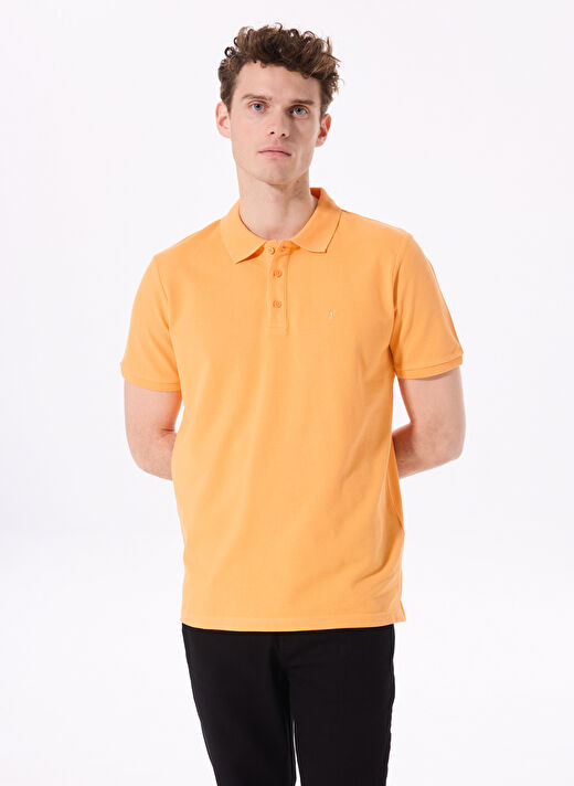 Fabrika Comfort Somon Erkek Basic %100 Pamuk Polo T-Shirt NOBRO K CEPSIZ 2