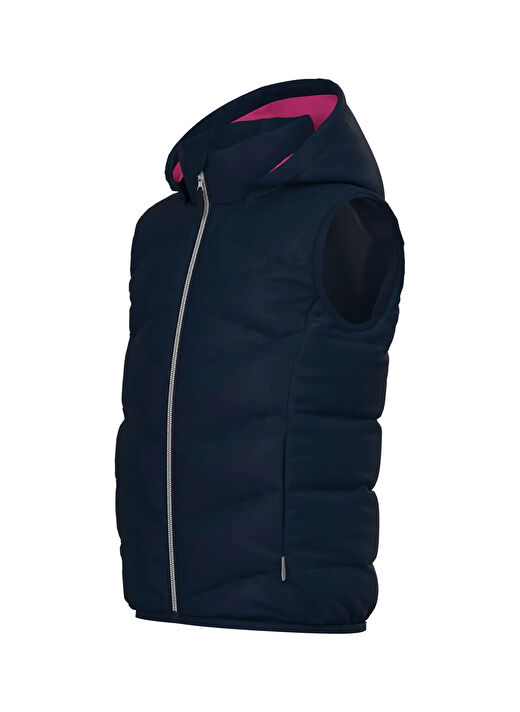 Name İt Lacivert Kız Çocuk Fermuarlı Kolsuz Yelek NMFMEMPHIS VEST PB    3