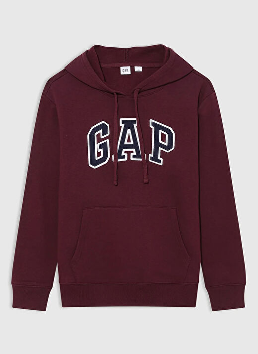 Gap Kapüşon Yaka Bordo Kadın Eşofman Üstü 463506 2