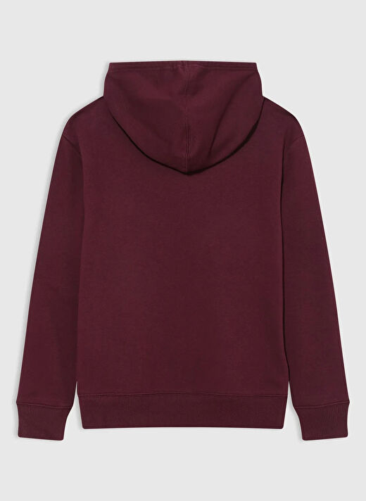 Gap Kapüşon Yaka Bordo Kadın Eşofman Üstü 463506 4