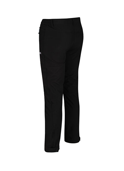 Regatta Siyah Erkek Regular Fit Outdoor Pantolonu RMJ117 Geo Softshell II  2