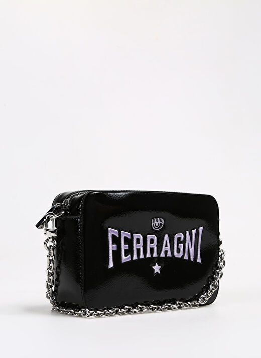 Chiara Ferragni Siyah Kadın Çapraz Çanta 75SB4BN4ZS954899 2