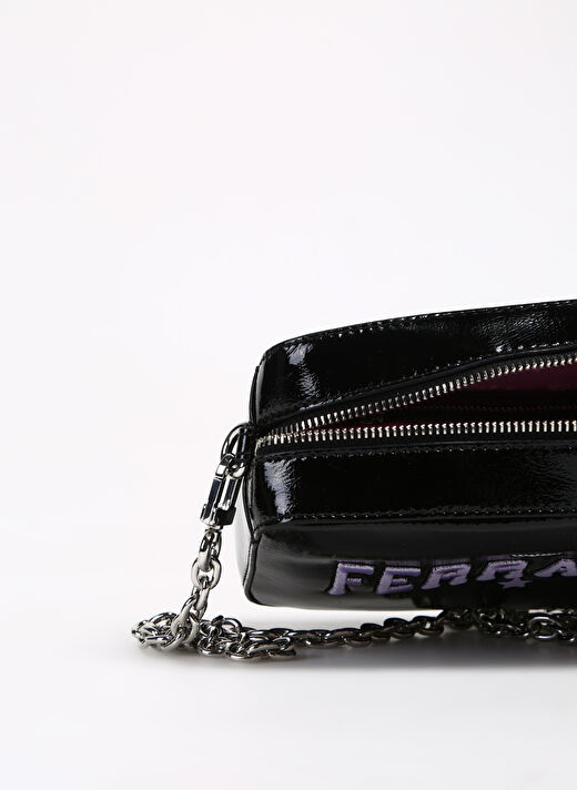 Chiara Ferragni Siyah Kadın Çapraz Çanta 75SB4BN4ZS954899 4