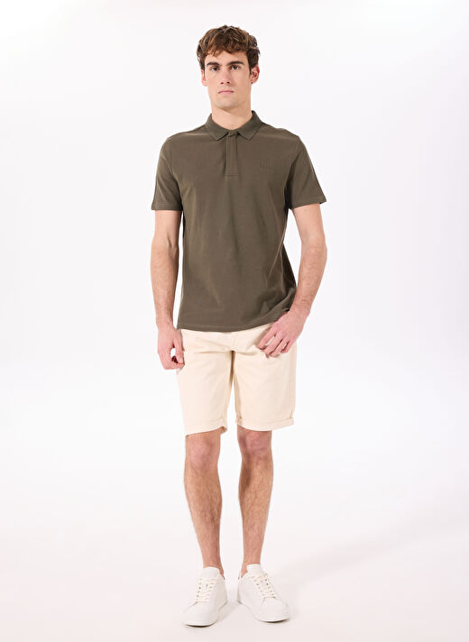 Jeep Haki Erkek Polo T-Shirt C4SM-TST4528 2