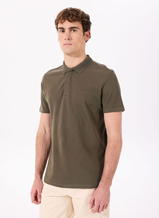 Jeep Haki Erkek Polo T-Shirt C4SM-TST4528 3