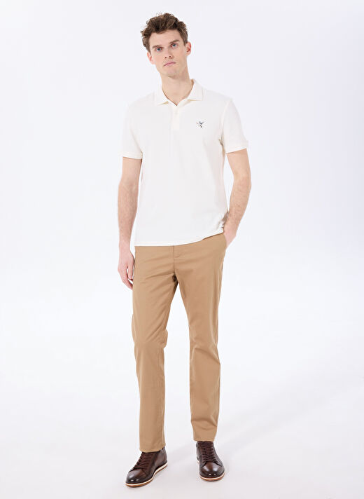 Fabrika Deve Tüyü Erkek Basic Chino Pantolon F4SM-PNT-658   1