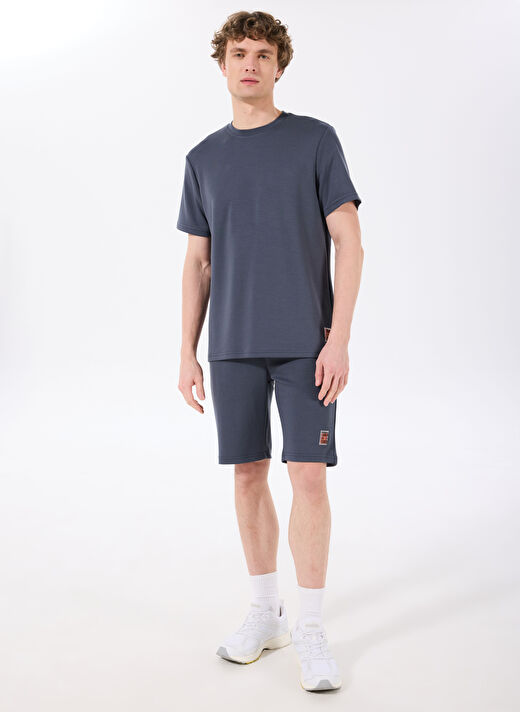 Discovery Expedition Antrasit Erkek Sweat Şort D4SM-SHT3221     2