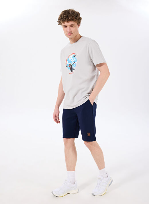 Discovery Expedition Lacivert Erkek Sweat Şort D4SM-SHT3221     1